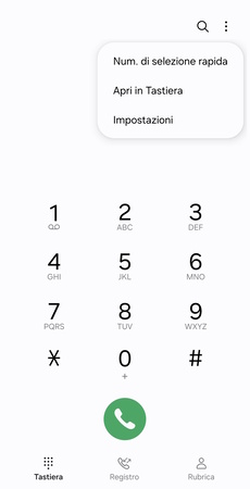 Impostazioni telefono